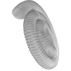 Absaugschlauch 160mm Länge 2,5m - Spiralschlauch für Absauganlagen