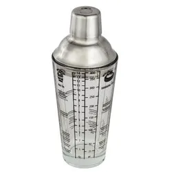 111550 Cocktail-Shaker aus Glas 400ml