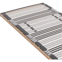 AM Qualitätsmatratzen 7 Zonen Lattenrost Vormontiert Made in Germany mit Holmüberdeckenden Federleisten 120x200cm