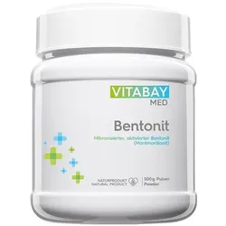 BENTONIT Pulver 96% Montmorillonit vegan 500 g