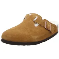 Birkenstock Classic Boston Lammfell 1001140, Clogs, Braun (Mink 491), 45 EU (10.5 UK) - 45 EU