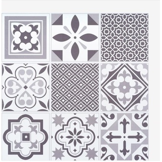 d-c-fix Kunststoffwandfliesen Wall Tiles, Oriental Tiles, 30,5x30,5 cm, selbstklebend