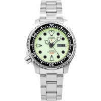 Citizen Men's NY0040-50W Promaster Divers Green Dial
