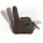 Hukla Ruhesessel HU-RV15038 Leder 2-motorig 78 x 113 x 93 cm Braun elektrisch mit Fernbedienung