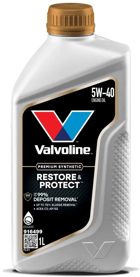 Olio motore VALVOLINE 916499 RESTORE&PROTECT 5W40 1L