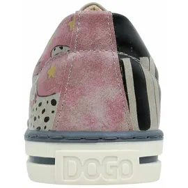 DOGO Damen Sneakers Sneaker Mehrfarbig, 36 EU