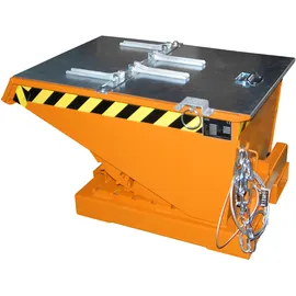 Bauer Kippbehälter Stahl 0,15 m3 orange