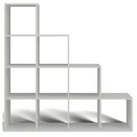 Selsey Stufenregal Stepi Raumteiler 153 x 30 x 152 cm Weiß