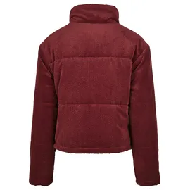 URBAN CLASSICS Corduroy Puffer Big Jacke Bordeaux 3XL