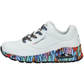 SKECHERS Uno Ravaged Love Damen Weiß 40