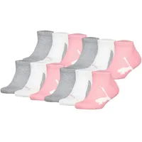 Puma Socken-Sets 12er Pack Grau/Pink/Weiß 39-42