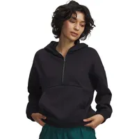 Under Armour Icon Fleece 1/2-Zip Hoodie Herren Schwarz XS