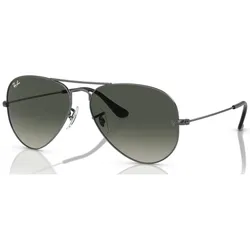 Ray-Ban Aviator schwarz/grau