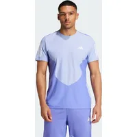 Adidas Own the Run Colorblock AEROREADY T-Shirt Semi Cobalt Blue / Blue Spark L