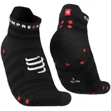 compressport Unisex Pro Racing Socks V4.0 Ultralight Run Low schwarz