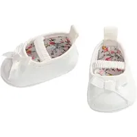 Heless 6481 Puppen-Ballerinas, weiß, Gr. 30-34 cm