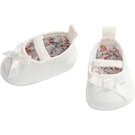 Heless 6481 Puppen-Ballerinas, weiß, Gr. 30-34 cm