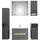 Saphir 5-tlg. Grau