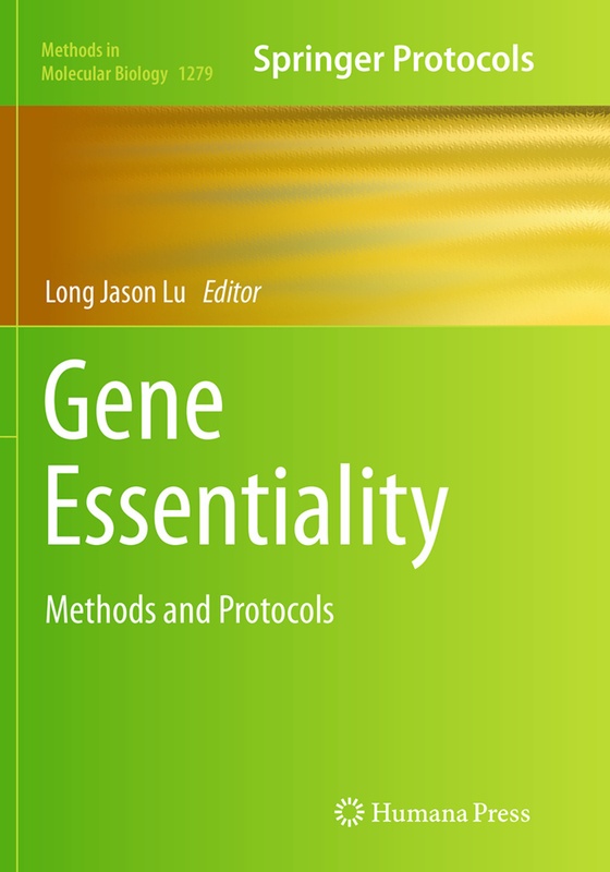 Gene Essentiality, Kartoniert (TB)