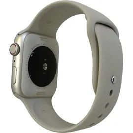 Apple Watch SE 2024 GPS + Cellular 40 mm Aluminiumgehäuse Polarstern, Sportarmband Polarstern S/M