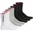 FC Barcelona Socken, 7er Pack - Tennis Socks, Schriftzug-Logo, Baumwollmischung, einfarbig, Schwarz/Grau/Weiß 27-30