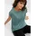 bonprix Longshirt Grau/Grün L