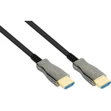 Python® Series PYTHON AOC Hybrid Ultra-High-Speed HDMI® 2.1 Kabel, 8K @60Hz schwarz 100m