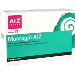 MACROGOL AbZ Plv.z.Her.e.Lsg.z.Einnehmen 20 St