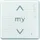 SOMFY Smoove 1 IN RTS Pure Shine Handsender