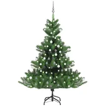 vidaXL Künstlicher Weihnachtsbaum Nordmann Grün 180 cm