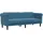 vidaXL Sofa 3-Sitzer Blau Samt