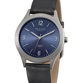REGENT Herren Armbanduhr Analog schwarz URF1437 - Schwarz