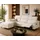 OTTO home Ecksofa OTTO HOME "LUND, L-Form, 261cm, man. o. elektr. Relaxfunktion (mit USB-A)", beige (creme), B:261cm H:97cm T:179cm, Echtleder 100% Echtleder;Kunstleder 100% Polyurethan, Sofas, Ecksofa, und Kopfteilverstellung