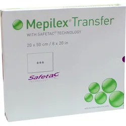 Mepilex Transfer Schaumverband 20x50 cm steril 4 St