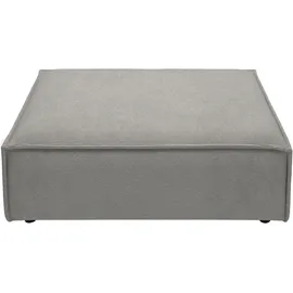 PLACES OF STYLE »Watertown, XXL Hockerbank passend zum Sofa - ideal als Beistellmodul« erweiterbare Hockerbank mit weicher Polsterung