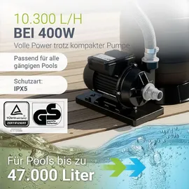 Juskys Sandfilteranlage 400 W