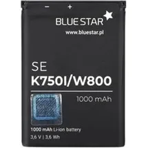 Bluestar Akku Ersatz kompatibel mit Sony Ericsson K750i 1000mAh 3,6V Li-lon Austausch Batterie Accu BST-36 W800, W550i, Z300