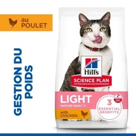Hill's Science Plan Feline Mature Adult 7+ Light Huhn 1,5 kg