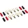 SINUSLIVE Car HiFi Ringkabelschuh 8er Set 10 mm2, 8 mm
