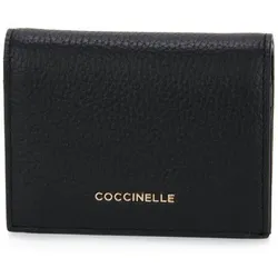 Coccinelle  Geldbeutel 001 METALLIC SOFT  in Schwarz, Einheitsgrösse