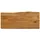 vidaXL Tischplatte mit Baumkante 90x40x3,8 cm Massivholz Mango
