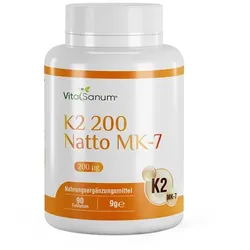 VitaSanum® - K2 200 Natto MK-7 200 μg 90 Tabletten