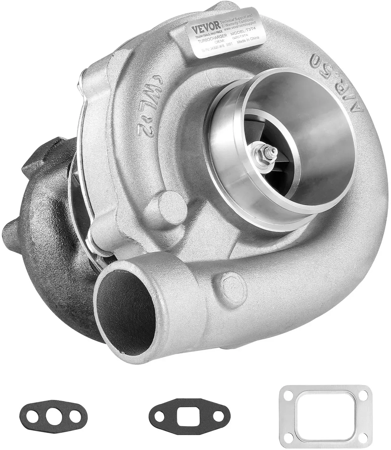 VEVOR Turbolader Dichtungssatz 1,5-4L Hubraum Turbo 800–1000°C Gusslegierung