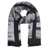 Stylebreaker Schal in Schwarz-Grau | Gr.: onesize
