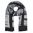 Stylebreaker Schal in Schwarz-Grau | Gr.: onesize