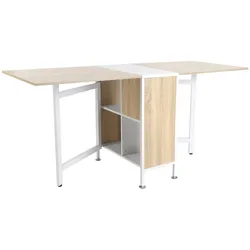 HOMCOM Beistelltisch MDF, Eisen