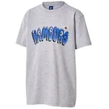 Hamburg SV HSV T-Shirt Shirt Kids ** Victor ** (DE/NL/SE/PL, Numerisch, 152, Regular, Grau-weiß) - 152