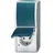 Busch-Jaeger Schuko-Steckdose 2 IP44 grau/blaugrün 1 St.
