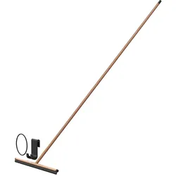 Frost Nova2 XL Duschabzieher mit langem Stiel kupfer gebürstet