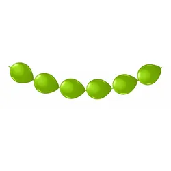 Ketten Luftballons 3m grün